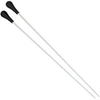 Los mejores  - yibuy Conductor de Plata de Orquesta Choral Baton con Fibra de Vidrio Set de 2